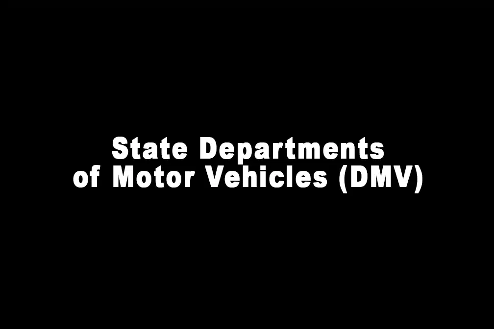 State Departments of Motor Vehicles (DMV) Websites