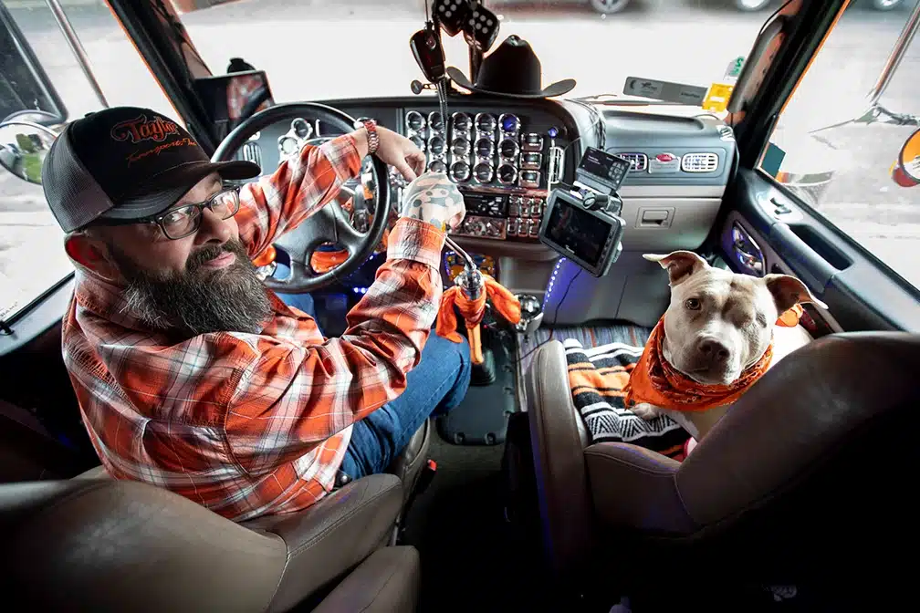 Truck Drivers and Their Pet Travel Companions