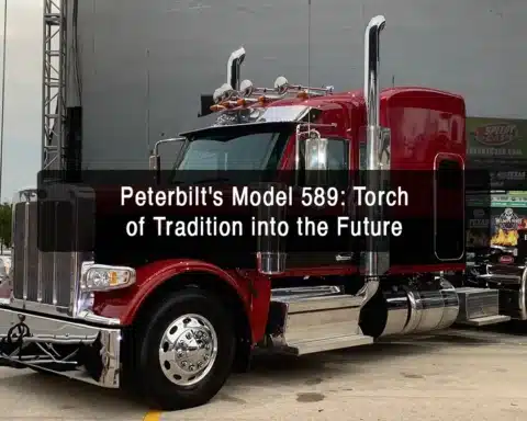 Peterbilts Model 589- Torch of Tradition into the Future