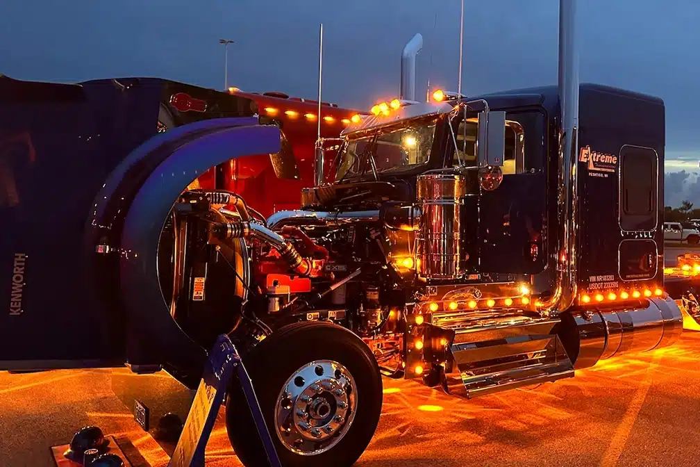 Not Too Blue 2’ Color-Changing Kenworth