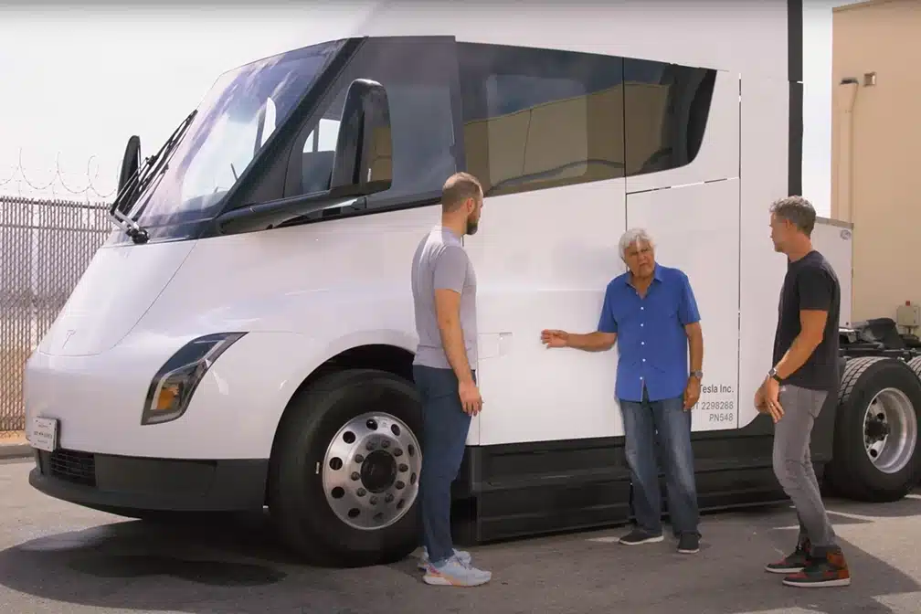 Tesla Semi: Jay Leno's Adventure and an Unanswered Question