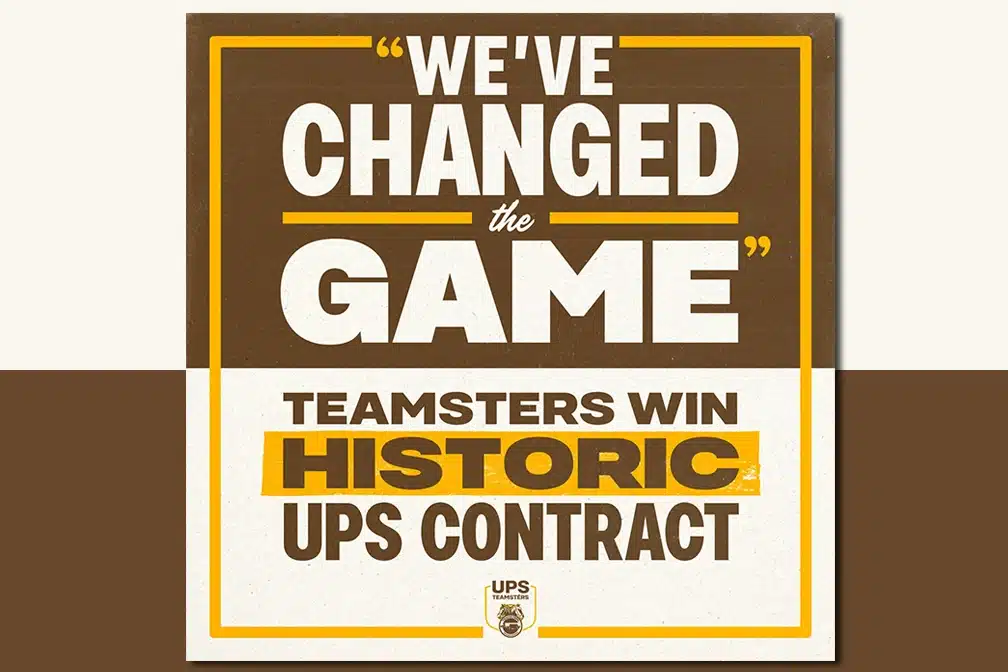 Teamsters Secure Historic UPS Contract