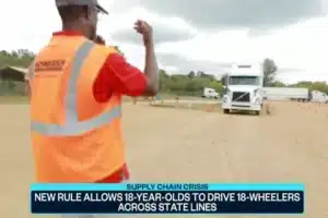 Semi-Truck Drivers Age Restriction Lowered to 18