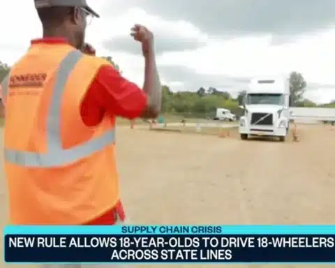 Semi-Truck Drivers Age Restriction Lowered to 18