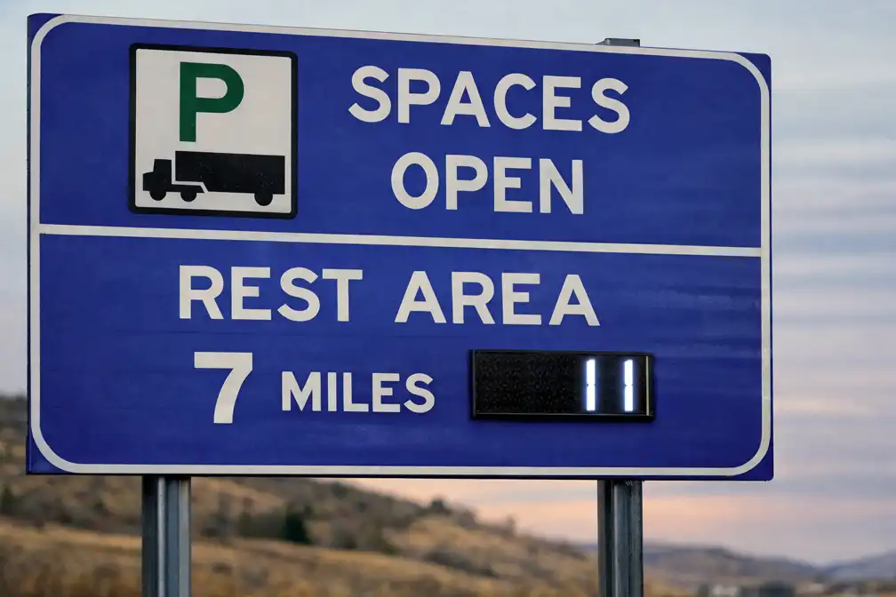 New parking system technology launches in Montana and Kansas, providing real-time truck parking availability data to improve safety and freight efficiency.