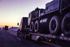 A bill was introduced to restrict handling of U.S. military equipment, requiring carrier vetting, certifications, & a federal registry for DoD freight security.