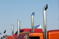 A coalition of states has filed a lawsuit challenging the EPA rollback tied to truck emissions rules and the Endangerment Finding under the Clean Air Act.