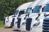 FMCSA reviews a CDL exemption renewal request allowing CLP truck drivers to operate without a CDL holder in the front seat, pending public comment.