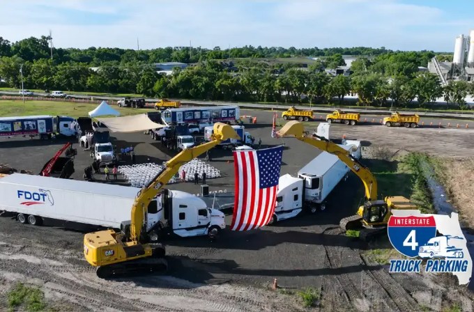 Truck parking in Central Florida is expanding with more than 800 new spaces along I-4 as part of a federal and state initiative supporting truck drivers.