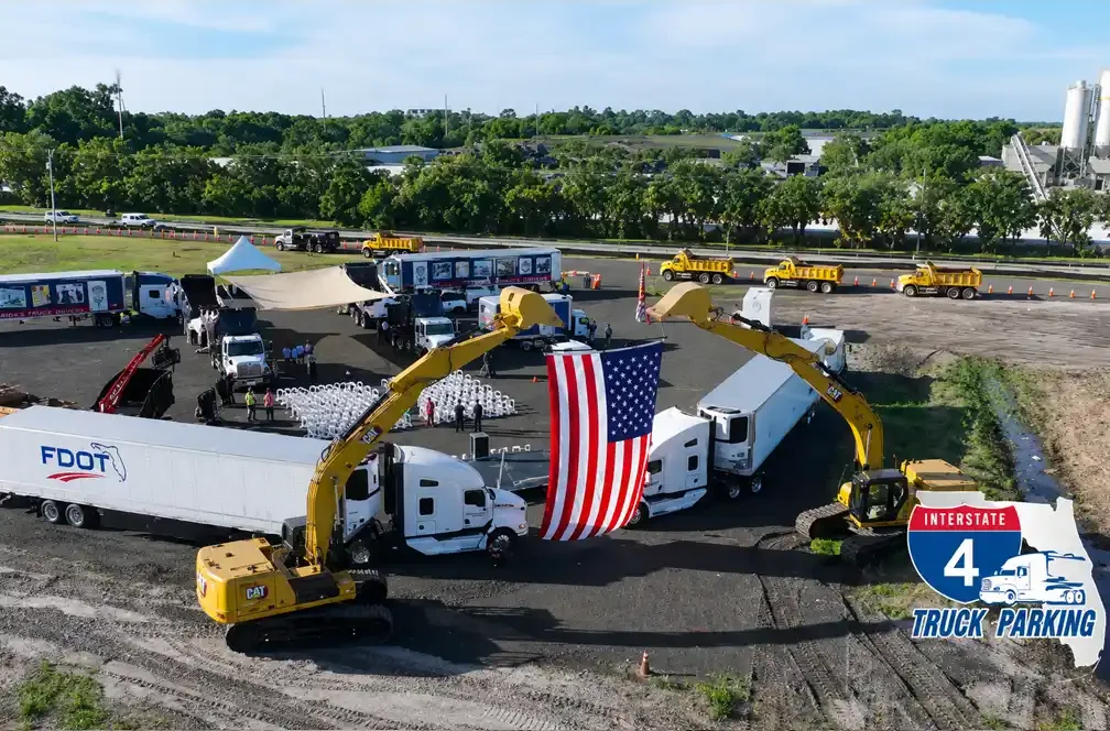 Truck parking in Central Florida is expanding with more than 800 new spaces along I-4 as part of a federal and state initiative supporting truck drivers.