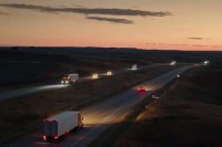 A proposed DOT freight corridor plan could use highway rights-of-way for utilities while creating new revenue for future transportation upgrades.